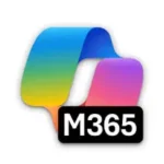 Microsoft Copilot 365 AI assistant generating documents, presentations, and data insights in Word, Excel, and PowerPoint.